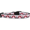 Mirage Pet Products Lil Rebel Nylon Ribbon Dog Collar Medium Narrow 125-201 MDN
